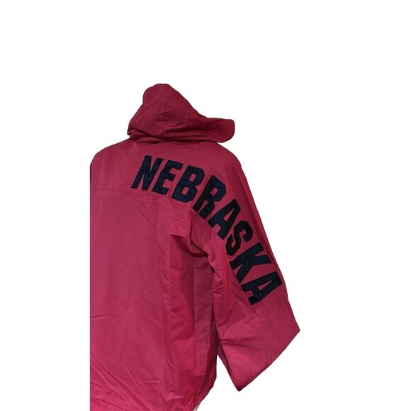 NC State Wolfpack Colosseum Long Sleeve Quarter Zip Light Jacket Mens L New - Picture 3 of 9